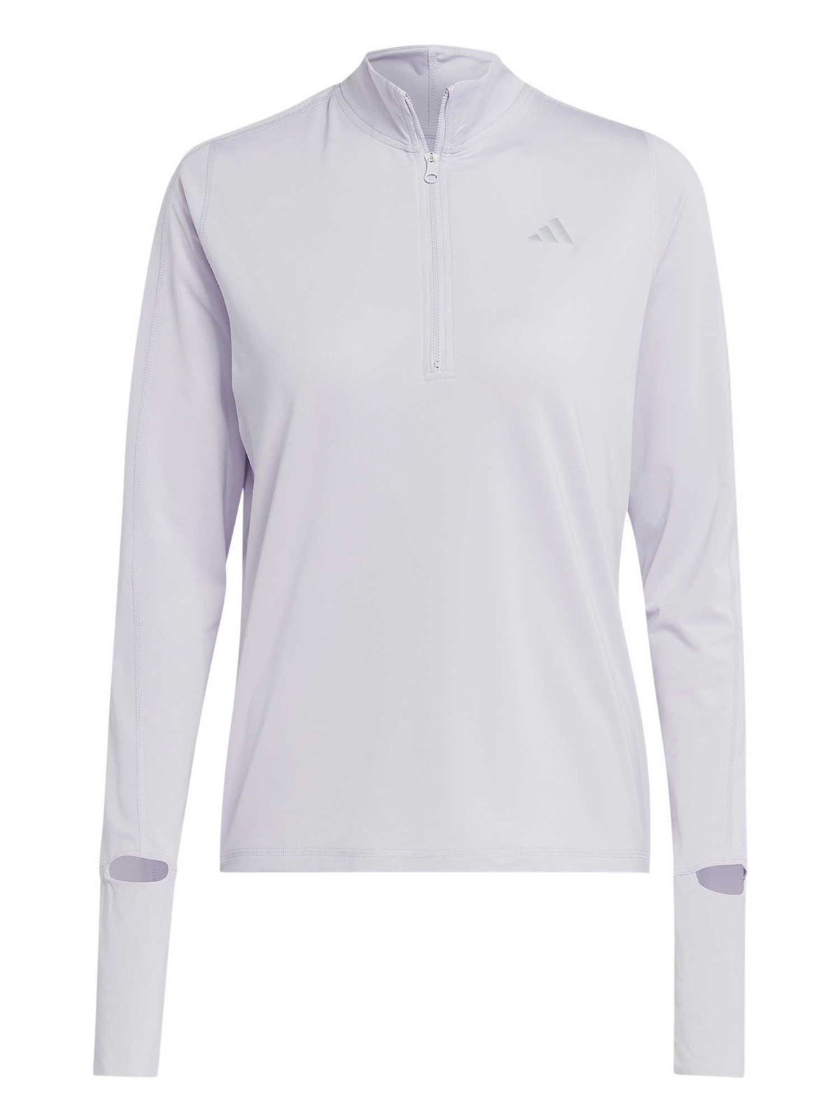 ADIDAS PERFORMANCE Блуза Fast Running Half-Zip Long-Sleeve Top